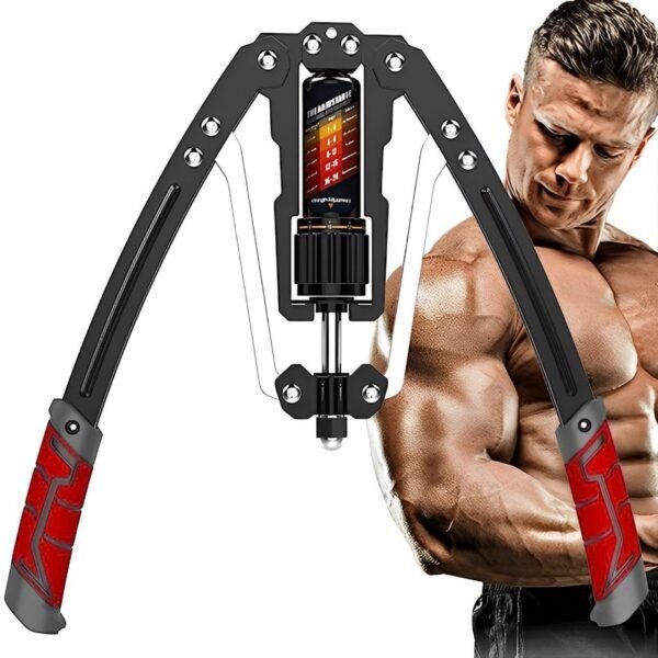 Twister Arm Exerciser - Adjustable 22-440lbs Hydraulic Power, Home Chest Expander