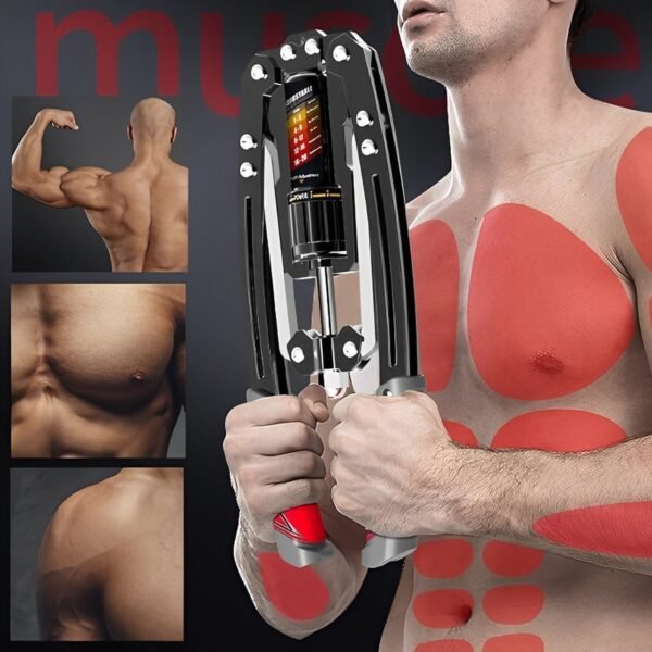 Twister Arm Exerciser - Adjustable 22-440lbs Hydraulic Power, Home Chest Expander - Image 3