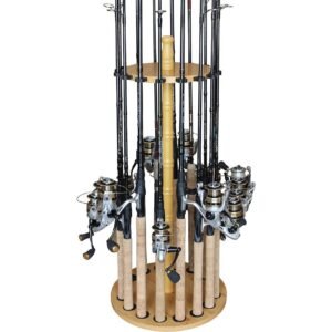 Fishing Rod Holders for Garage, Father's Day Gifts, Fishing Pole Rack