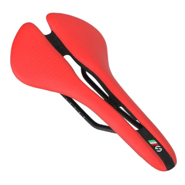 Bike Saddle With Eva Cushion Pad Of Hollow Design