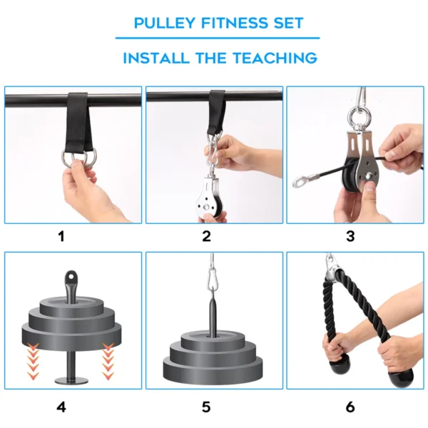 DIY Pulley Cable Machine Attachment System - Image 4