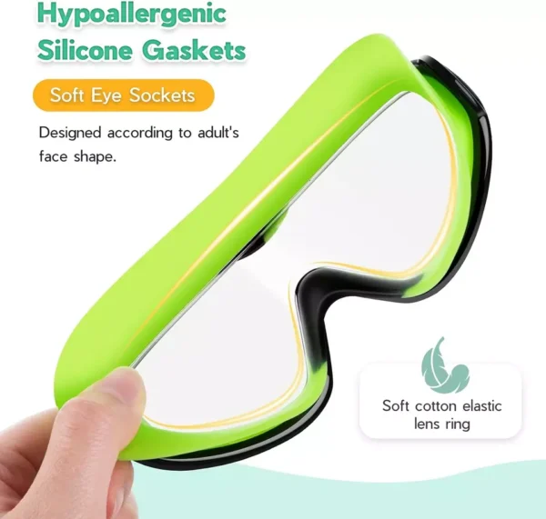 Swimming Goggles Anti-Fog Clear No Leaking - Image 2